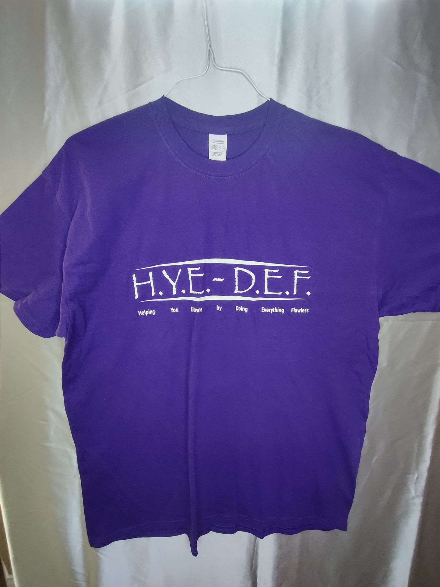 H.Y.E D.E.F Purple T-Shirt