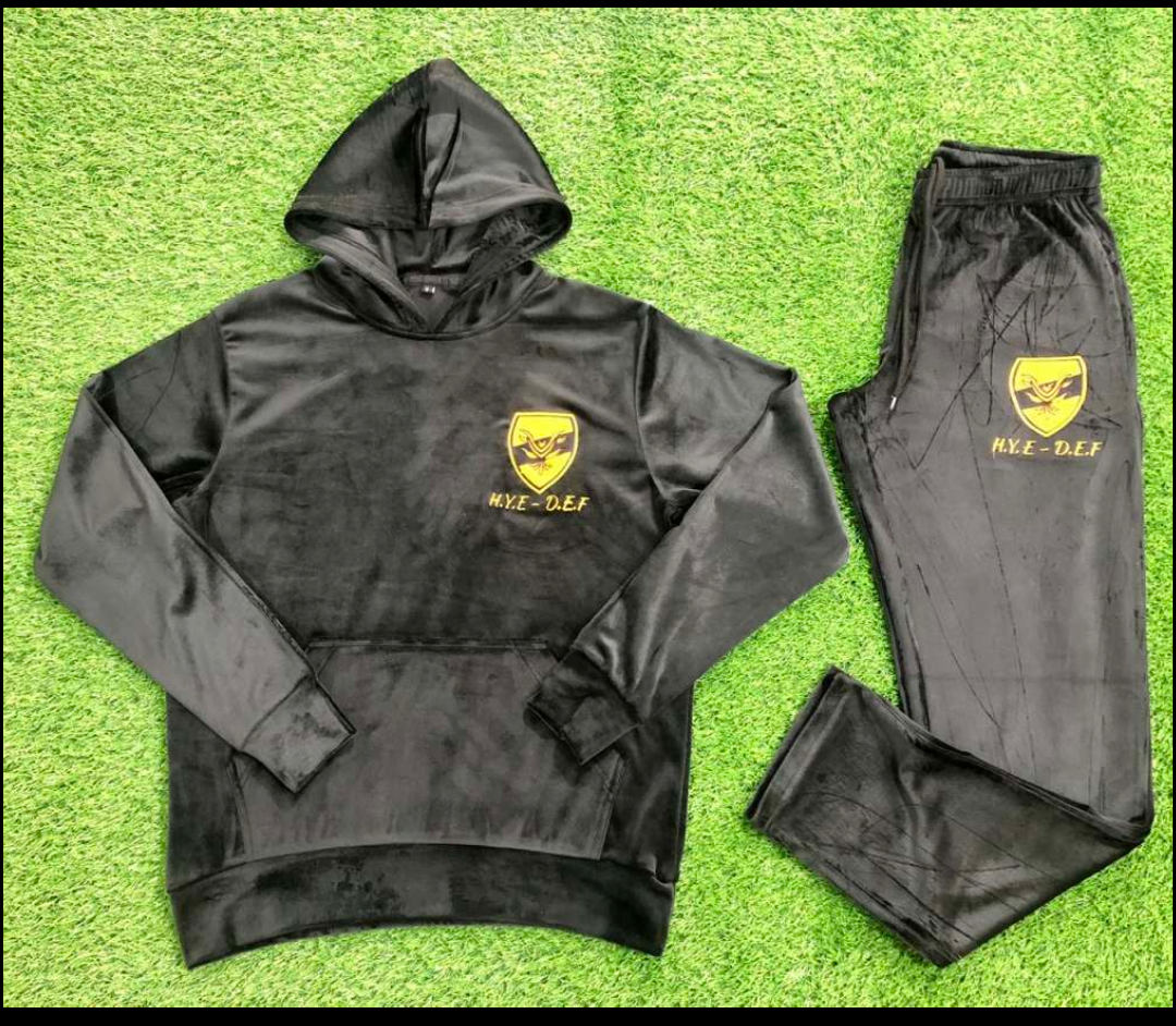 H.Y.E - D.E.F Velour Tracksuits